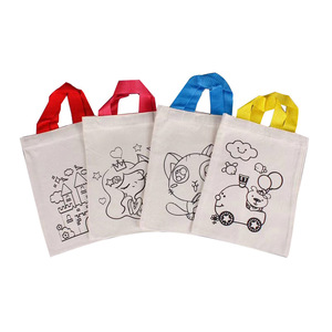Xinsen Diy Hand Painted Canvas Bag For Children Art Creative Painting Graffiti Drawing <b>Toy</b> - Product Image 5