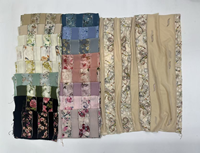 Écharpes et châles ethniques uniques à motifs floraux imprimés, vente en gros, populaires à Dubaï, voiles élégants en soie et mousseline imprimée, hijabs en voile