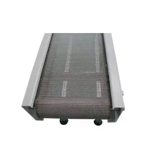 Food Grade Stainless Steel Wire Mesh Conveyor Belts For Sea Food Transportation