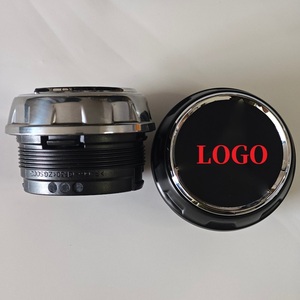 Nuevas Tapas de Rueda Centrales para <span class=keywords><strong>Mercedes</strong></span> GT63/S63/S65/SL63/GLS63/E63/C63/G63/G500/W223/C118/W177/GLE53 <span class=keywords><strong>AMG</strong></span> - Acabado Negro Aluminio 21-24 - Product Image 4