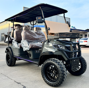 WELIFTRICH high quality 5KW AC Motor 72V lithium battery 6 Seats 4+<b>2</b> seater Electric Lifted Off road Golf Cart - Product Image 3