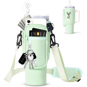 Wholesale Custom-made Best Selling 40oz Ice Cup Sleeve Polyester 30oz Insulated <b>Kettle</b> Sleeve Bag Popular Modern Adjustable - Product Image 3