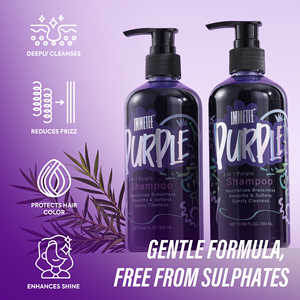 Champú <span class=keywords><strong>Morado</strong></span> 3 en 1, Tratamiento Capilar que Fortalece, Repara e Hidrata, Champú <span class=keywords><strong>Morado</strong></span> para Cabello Decolorado - Product Image 2