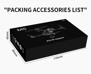 New M5 Drone ống nhỏ giọt không khí ném thiết bị Drone hệ thống thả 2.4 Gam điều khiển từ xa 100m Drop Mount Parabol Drone ống nhỏ giọt không khí - Product Image 5