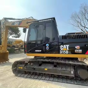 Excavatrice sur chenilles CAT 315D2L multifonctionnelle d'occasion, 15 tonnes, moteur Cat d'origine, bon système hydraulique pour les travaux de construction - Product Image 2
