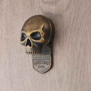 Skull Cars Skull Handle Zinc Alloy Cabinet Hardware Antique Bronze <b>Industrial</b> Design - Product Image 4