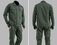Combinaison de Travail en Pur Coton, Homme, Épaisse pour Printemps et Automne, Protection pour Soudage, Anti-Brûlure