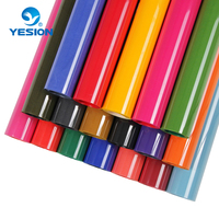 Rouleau vinyle de transfert thermique 3D Red Flock