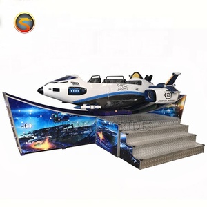 Shopping mall Children Amusement Flying And Rotating Car Rides Mini Flying Car The Track