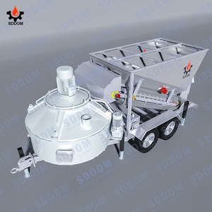 Pabrik Beton Mobile SDDOM MB1500 20m3/jam dengan Paten dan Sertifikat CE - Product Image 4