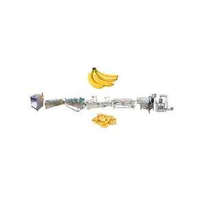 Лидер продаж, компактная автоматическая линейка продуктов для производства банановых чипсов