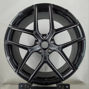 ล้อแม็กซ์ HUAMAI อลูมิเนียมฟอร์จ ขอบลึก 30 มม. ET  ขนาด <span class=keywords><strong>PCD</strong></span> 112/114.3/<span class=keywords><strong>120</strong></span>/139.7 สีดำ สำหรับรถยนต์ Mercedes Audi - Product Image 1