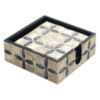 Sous-verre isolant coloré en forme de cercle, style nordique, motif floral, pour théière et tasses, anti-brûlure, pour table, pour snacks et articles divers, transfrontalier