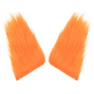 Manufacturer Direct Sales Handmade Fox Wolf Ears Headband Faux Fur Cat Ears Hair Clip Fox Ears
