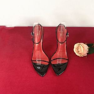 Sandales à talons aiguilles sexy à lanières, élégantes sandales à lacets pour femmes, chaussures de soirée et de mariage, talons chics d'été - Product Image 4