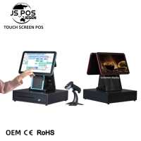 Systèmes pos tout en un machine de caisse enregistreuse epo Machine de facturation personnalisée en usine paiement sans numéraire système à écran tactile pos