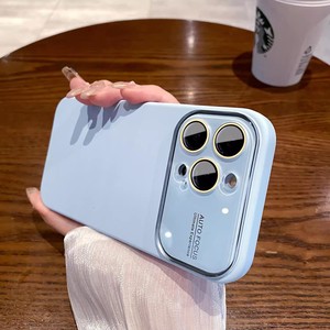 Nouvelle coque en silicone de luxe avec objectif de caméra à grande vue coque souple anti-rayures pour <span class=keywords><strong>iPhone</strong></span> 14 15 pro max coque de protection - Product Image 5