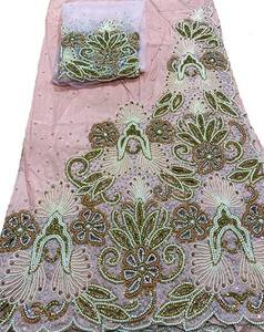 Fourniture directe d'usine Style africain travail à la main broderie perlée somali George Wrapper pour les femmes de l'Inde - Product Image 5