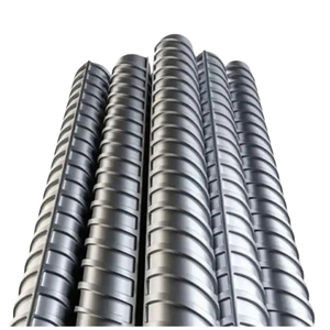 Hot Selling Factory Direct Sales 8mm 16mm HRB400 Steel Deformed <strong>Rebar</strong> Black BS AISI ASTM Standard Non-Alloy Construction - Product Image 3