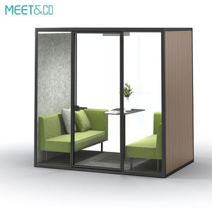 OEM Custom Size Meeting Room Piano Soundproof Booth Sound Insulation Music Live Webcasting Studio <strong>Telephone</strong> Outdoor Office Pods - Product Image 1