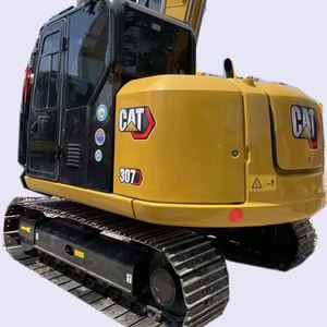 Reliable 7 Ton High Efficiency Caterpillar for 307E Hydraulic <b>Tracked</b> Mini Excavator Hydraulic <b>Pump</b> Second Hand Sdec Engine - Product Image 1