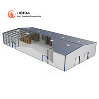 Bâtiment à structure en acier OEM Construction à ossature en acier de qualité industrielle Bâtiment préfabriqué à structure en acier Entrepôt