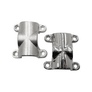 ตัวยึดท่อสแตนเลส 316 ตัวยึดแบบไขว้สำหรับงานทางทะเล อุปกรณ์เสริมราวจับ ตัวหนีบท่อและคลิปหนีบท่อ อะไหล่และอุปกรณ์เสริม - Product Image 1