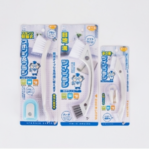 Kokubo Idea spazzole per la pulizia in 3 tipi-prodotto Versatile ed efficace - Product Image 1