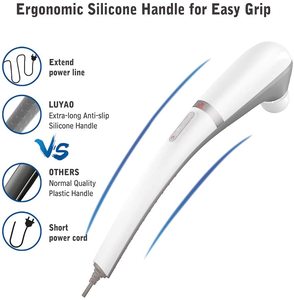 Luyao Ganzkörper <span class=keywords><strong>massage</strong></span> hammer Schnur loses <span class=keywords><strong>Hand</strong></span>-Tiefen gewebe <span class=keywords><strong>massage</strong></span> gerät mit Heiz funktion für den ganzen Körper - Product Image 2