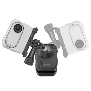 Alta Qualidade 360 Graus de Rotação Swivel Mochila Clipe Magnética Sucção Ação Camera Mount para DJI GoPro Insta360 Camera