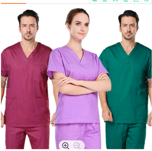 ชุดเครื่องแบบพยาบาลชุดยูนิฟอร์มผ่าตัดในโรงพยาบาลชุดผ่าตัดชุดแยกหมวกชุดพยาบาล - Product Image 3