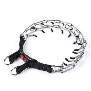 Collar de Adiestramiento para Perros de Lujo, Ultra-Plus, Acero Cromado, Duradero, Antitirones, con Pinza de Liberación Rápida, para Razas Grandes y Gigantes - Product Image 5