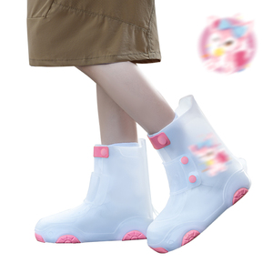 Protège-chaussures <span class=keywords><strong>de</strong></span> <span class=keywords><strong>pluie</strong></span> antidérapant et durable pour garçons et filles, bottes <span class=keywords><strong>de</strong></span> <span class=keywords><strong>pluie</strong></span> en PVC <span class=keywords><strong>de</strong></span> haute qualité - Product Image 2