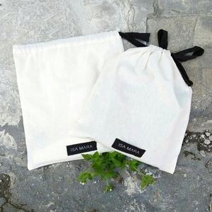 OEM&ODM 100% Organic Cotton <b>Drawstring</b> Bag Customized Logo Print Muslin <b>Drawstring</b> <b>Pouch</b> Bag Eco Friendly Cotton Bags - Product Image 3