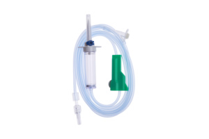 Pediatrik-güvenli IV <span class=keywords><strong>Set</strong></span>-küçük delikli intravenöz infüzyon boru ve ayarlanabilir damlama oranı ozon dezenfekte CE sertifikalı - Product Image 3