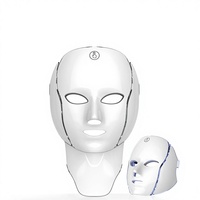 Masque facial détachable à lumière pulsée pour le traitement de l'acné, blanchiment, réparation, masseur électronique pour le soin de la peau
