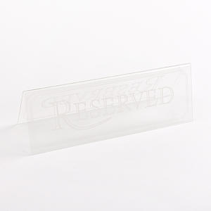 طاولة محجوزة من البلاستيك ، لافتة ، خيمة ، لافتة لحجز الضيوف ، لافتة مقعد للمطاعم ، كراسي الزفاف - Product Image 3