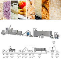 Unité de séchage multicouche de 150 à 500 kg/h, machine fiable pour le traitement profond des céréales et la production de miettes de pain