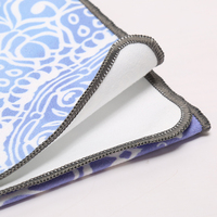 Toalla de Yoga Antideslizante de Microfibra Personalizada al por Mayor con Puntos de PVC para Yoga Caliente, Pilates, Gimnasio, Estudio de Fitness, Pedidos al por Mayor, OEM