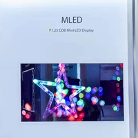 BOE LED video duvar paneli P1.25 Mini LED kapalı video ekran