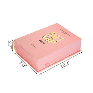 Caja Magnética con Forma <span class=keywords><strong>de</strong></span> <span class=keywords><strong>Libro</strong></span> y Logotipo Impreso en Dorado, Caja <span class=keywords><strong>de</strong></span> Embalaje <span class=keywords><strong>de</strong></span> Perfume <span class=keywords><strong>de</strong></span> Cartón Rosa Metálico con Inserto <span class=keywords><strong>de</strong></span> PET - Product Image 2