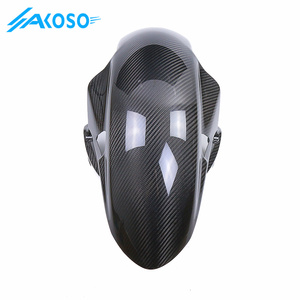 Akoso คาร์บอนไฟเบอร์แห้ง3K อุปกรณ์เสริมมอเตอร์ไซค์บังโคลนหน้าสำหรับ GSX1300R Suzuki Hayabusa Gen3 2022-2025 - Product Image 3