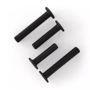 Vis de réglage en acier au carbone Vis à tête plate croisée noire à tête mince - Product Image 6