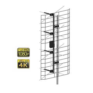 Gli accessori per ricevitori Antena Para <span class=keywords><strong>Tv</strong></span> hanno un'antenna <span class=keywords><strong>Tv</strong></span> Hdtv aerea a lungo raggio esterna hd Yagi <span class=keywords><strong>Tv</strong></span> della fabbrica indonesiana - Product Image 1