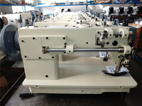 Machine à coudre industrielle à point noué WD-0302 à alimentation supérieure et inférieure, robuste
