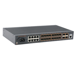 Recommandation de produit : Commutateurs d'agrégation de fibres optiques gérés L3 avec 16 ports SFP 1000M + 8 ports RJ45 1000M + 4 ports SFP 10G - Product Image 2