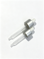 Embout compte-gouttes en silicone personnalisé pour pipette en verre d'huile essentielle, bouchon de distribution, embout de scellage avec impression de logo OEM