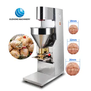 Aço Inoxidável Meatball Making Automatic Meatball Making Machine Fishball Meatball Making Meat Product Making Machines