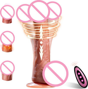 Dispositivo massaggiatore femminile di alta qualità in Silicone artificiale vibratore telecomando senza fili per il corpo delle donne - Product Image 2