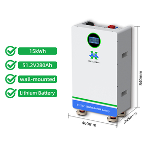 แบตเตอรี่ลิเธียมไอออน 48V 280Ah 15kWh 8000 รอบการใช้งาน IP20 แบบแยกส่วนติดผนัง CAN 15kW รับประกัน 5 ปี ระบบพลังงานแสงอาทิตย์ HMX-ESS 15kWh สำหรับบ้าน - Product Image 2
